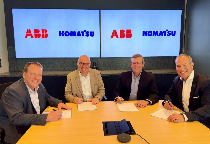 Komatsu and ABB collaborate to further ‘green’ ambitions