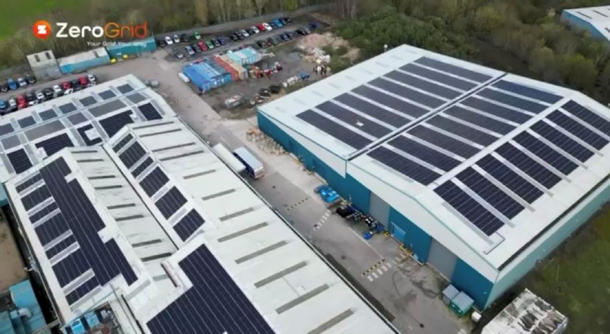 Manufacturer powers up with over 1,600 solar panels