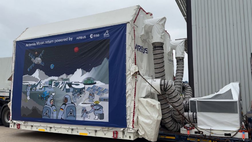 Airbus ships third European Service Module to the USA