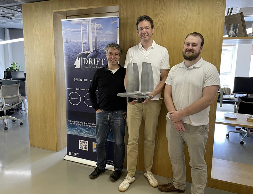 DRIFT Energy’s hi-tech sailing vessel secures backing