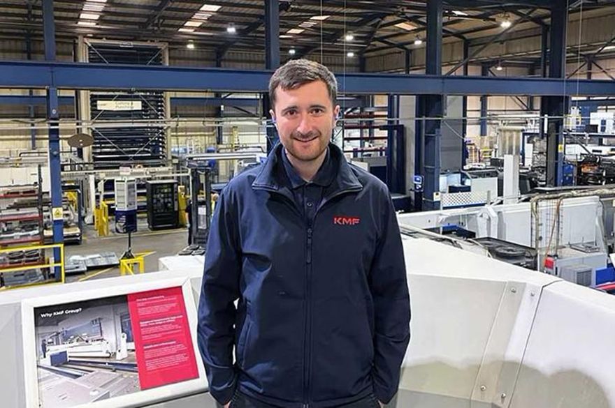 KMF invests £900,000 in new Trumpf punching machine
