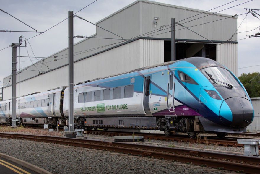 Intercity battery train starts testing in the UK