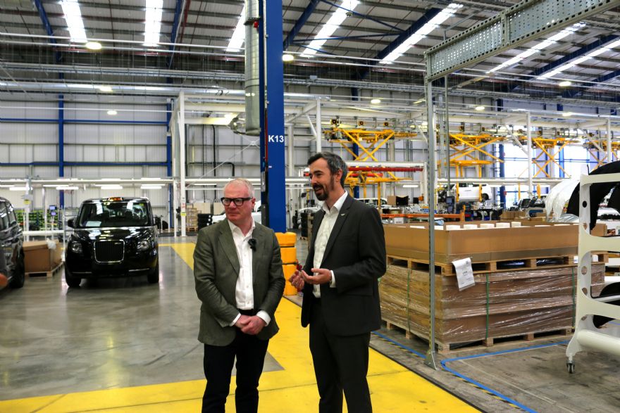 LEVC hosts Mayor of the West Midlands