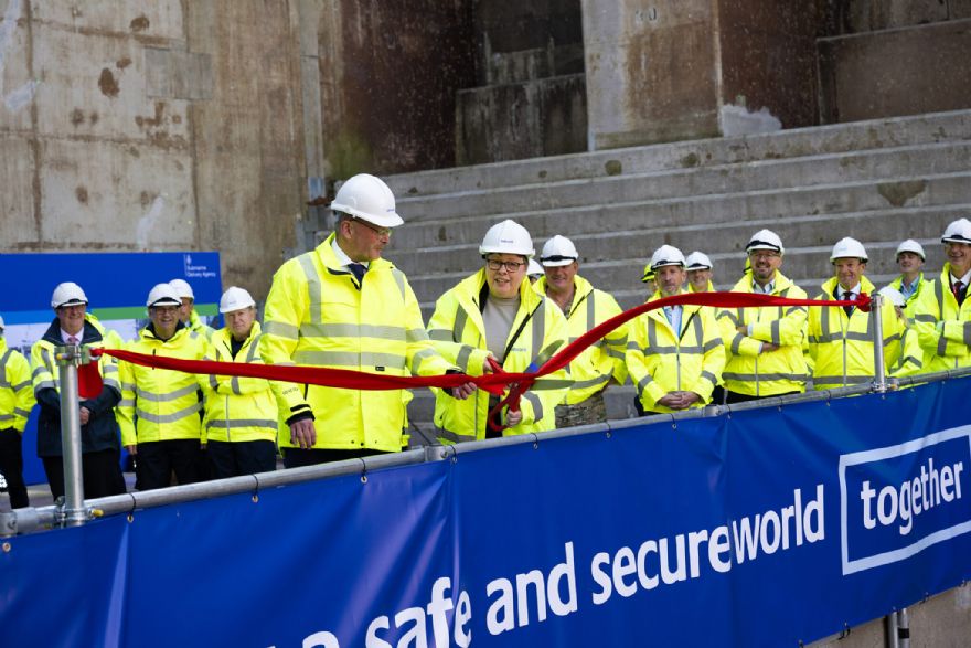 Nuclear submarine support facility upgraded 