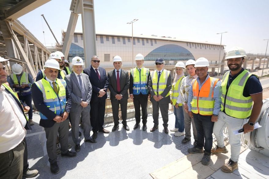 British Ambassador to Egypt visits Cairo Monorail