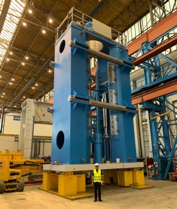 Counterblow hammer from Schuler on way to India