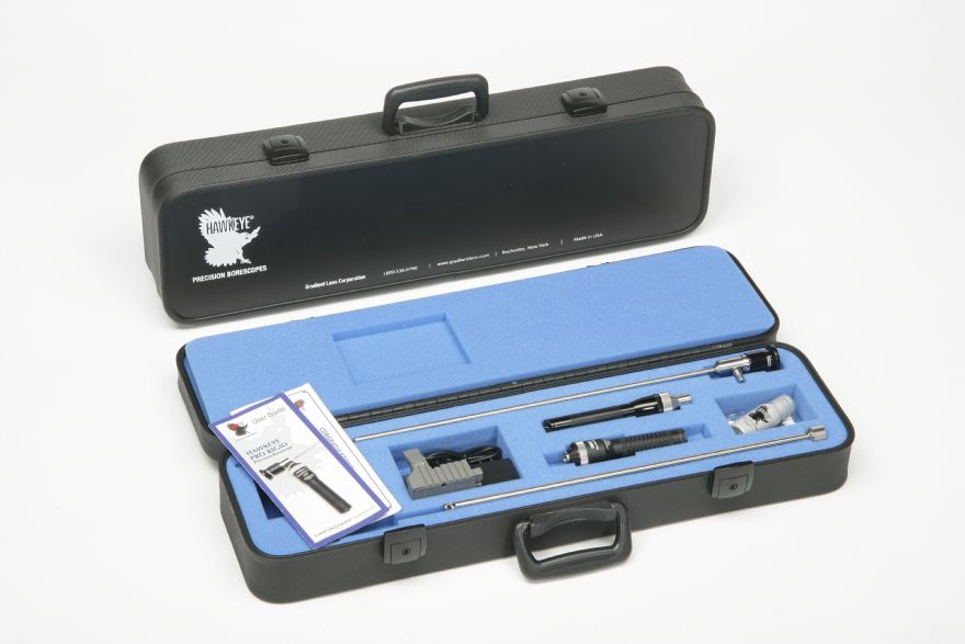 Rigid Borescopes for difficult to see inspection tasks