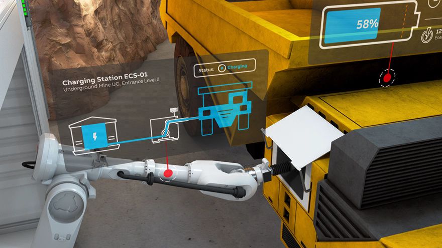 ABB unveils new power charging solution for mining trucks