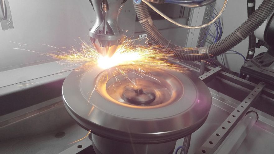 Automated brake-disc coating system developed