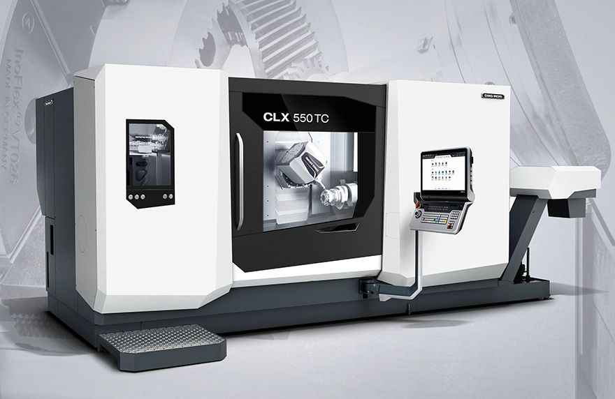 Turning centre has a B-axis tool spindle instead of a turret