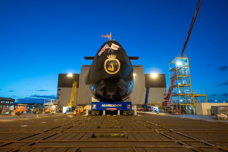 Sixth Astute-class submarine launched