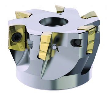 Chip-splitter inserts provide chip control for milling stability