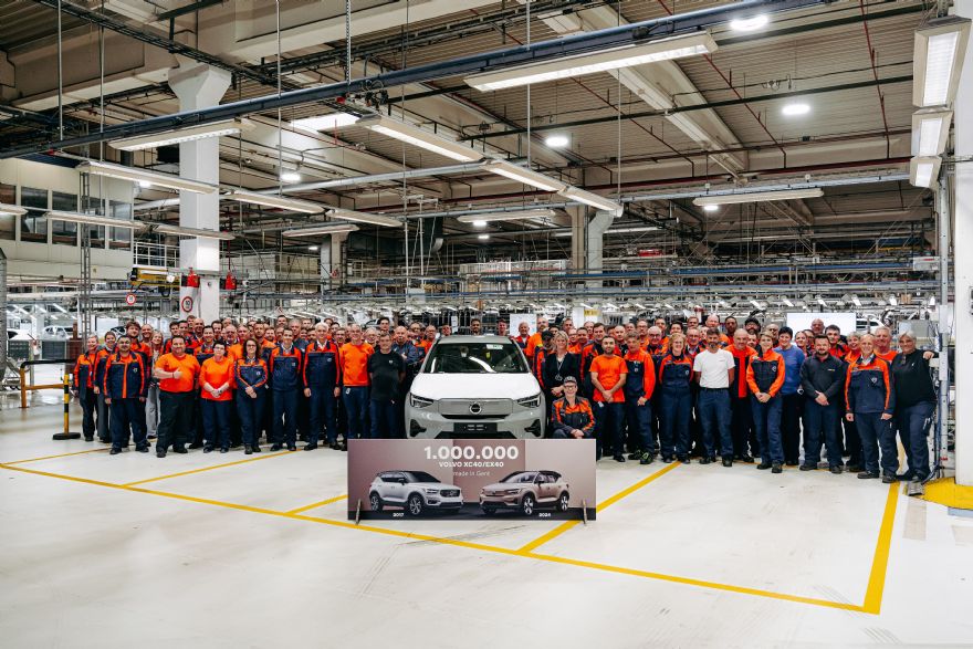Volvo’s Ghent plant hits 1 million milestone