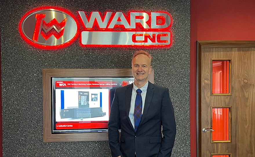 Andrew Elliott rejoins Ward CNC’s senior management team