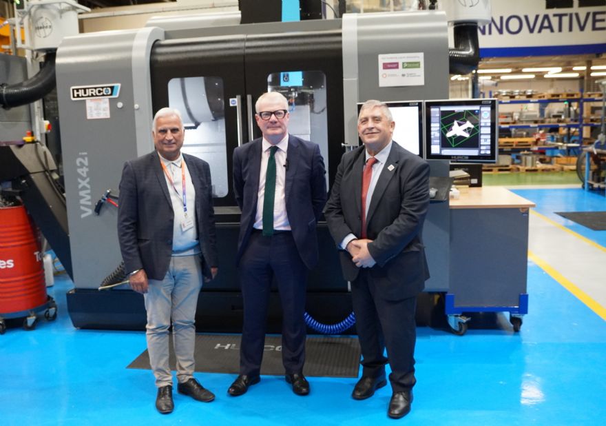 Mayor celebrates latest machine investment at A&M EDM