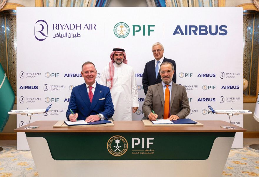 Riyadh Air places firm order for 60 Airbus A321neos