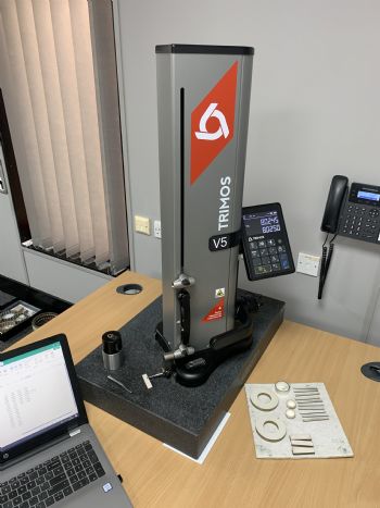Trimos V5 height gauge halves quality assurance time 
