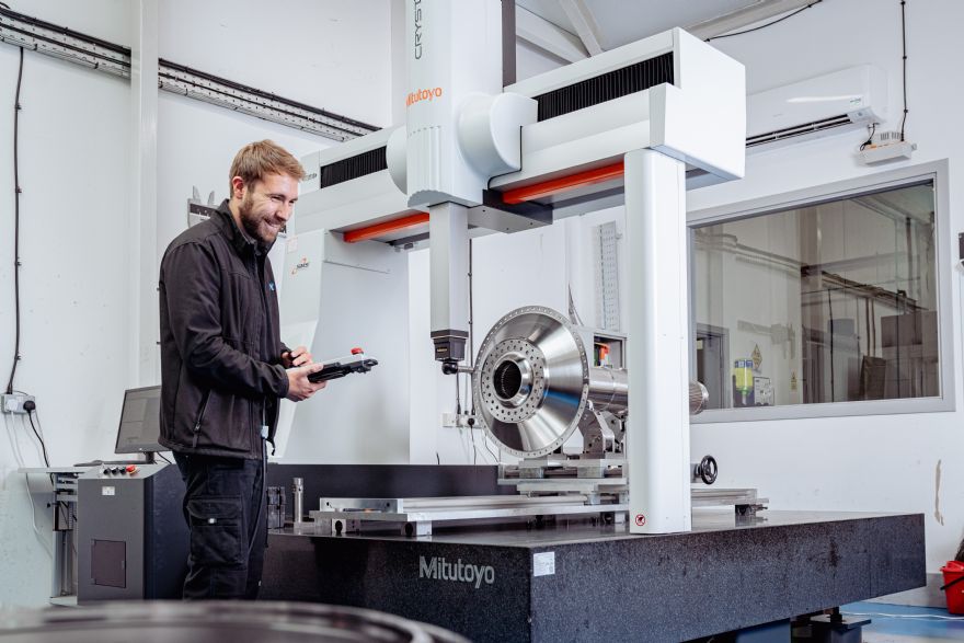 CMM’s speed and accuracy optimise delivery lead times