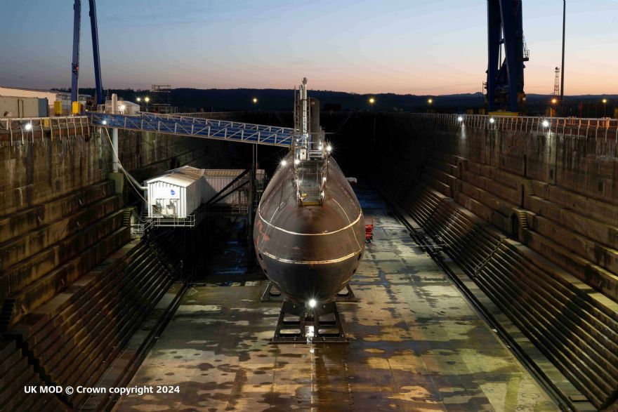 Babcock reaches milestone in submarine dismantling project