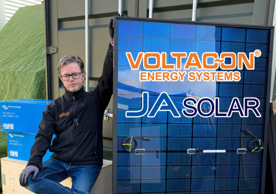 Voltacon Energy Systems partners with JA Solar