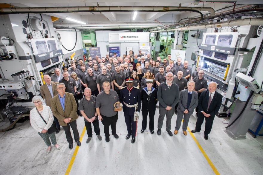 King’s Award presentation rounds off record year for Brandauer
