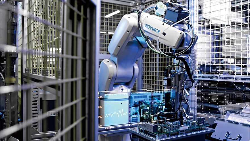 Inovance launches industrial robots at SPS Nuremberg
