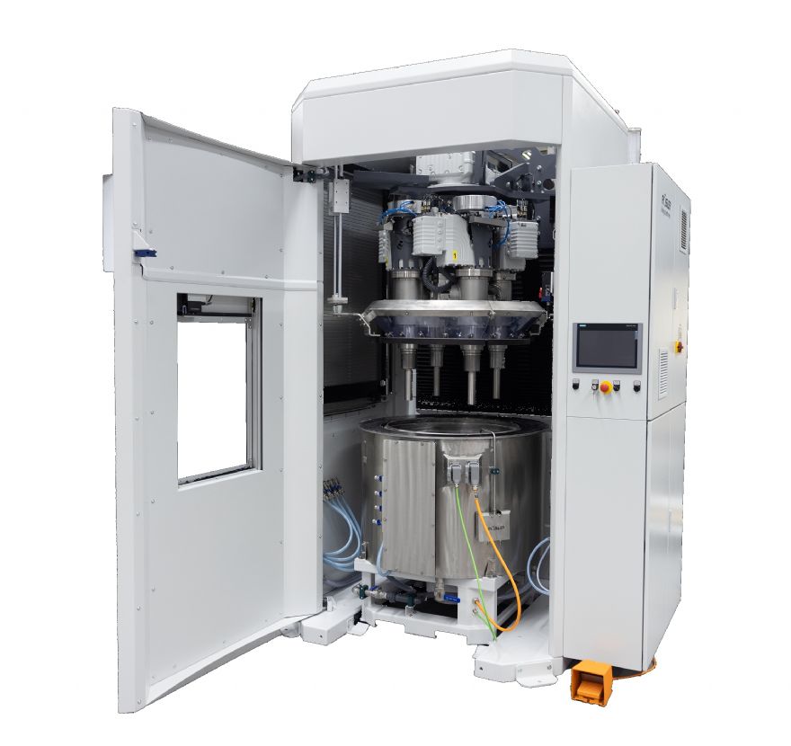 Automated fast finishing of artificial knee femurs