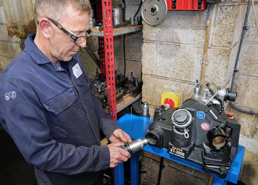 Drill sharpener pays for itself in just five months