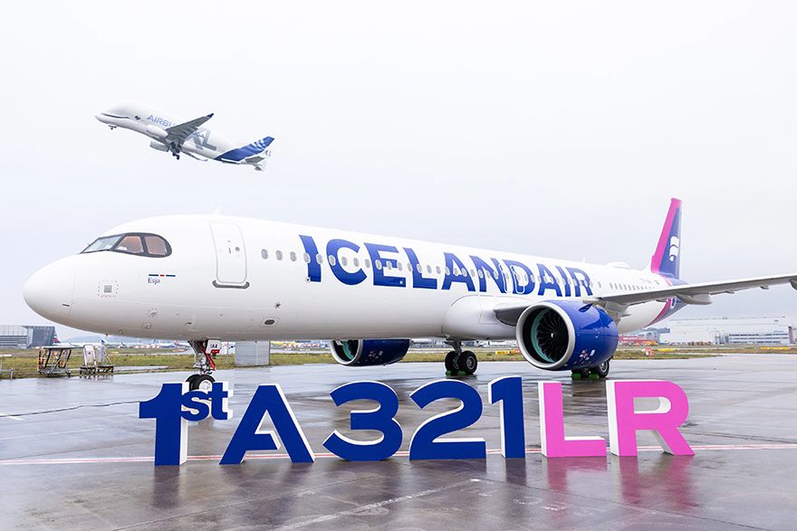 Icelandair becomes Airbus operator with the A321LR