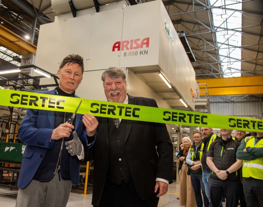 Sertec unveils £7 million manufacturing investment