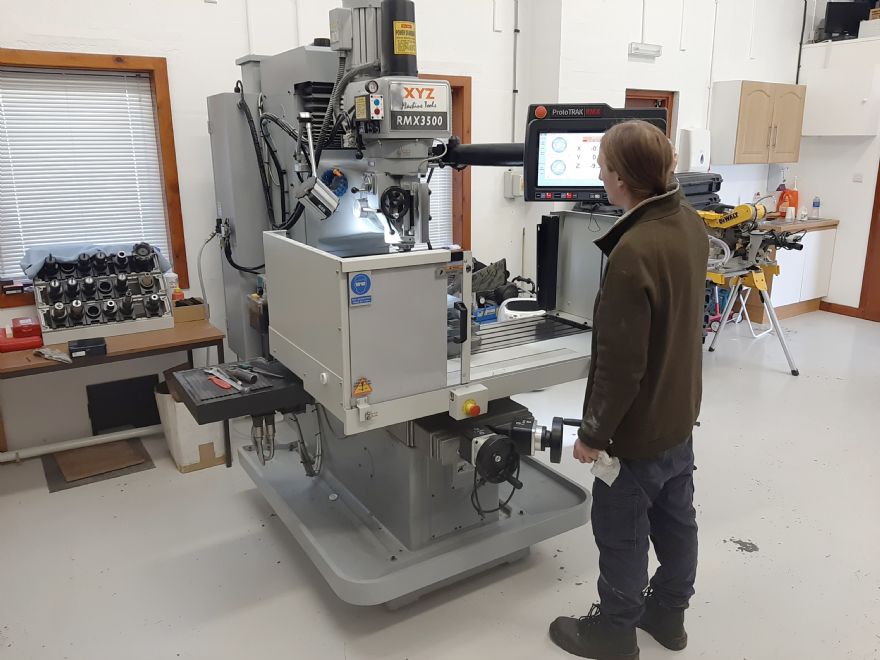 XYZ bed mill on target at Precision Rifles