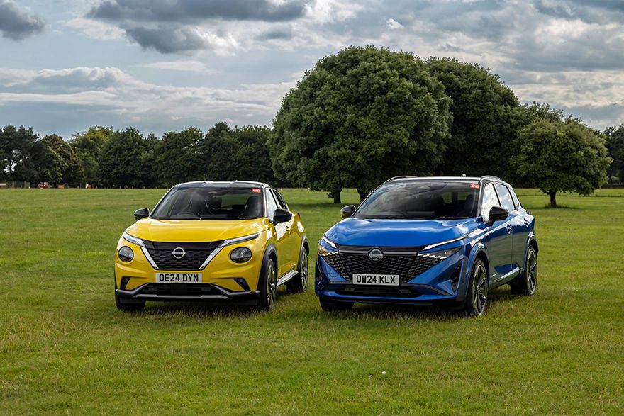 Two British-built Nissan cars in UK’s 2024 best-seller list