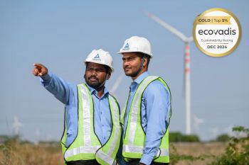 Sustainability rating: EcoVadis Gold for TÜV Rheinland