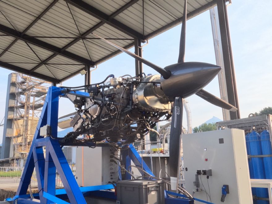 Liquid hydrogen-fuelled turbine for light aviation developed