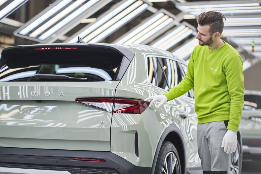 Škoda powers up production of all-electric model