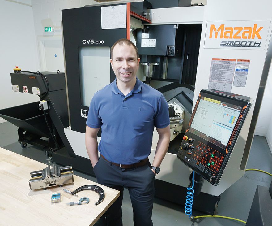 New start-up moves ‘rapidly’ into five-axis work