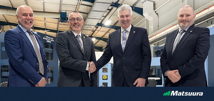 Managing director of Matsuura UK hangs up his boots