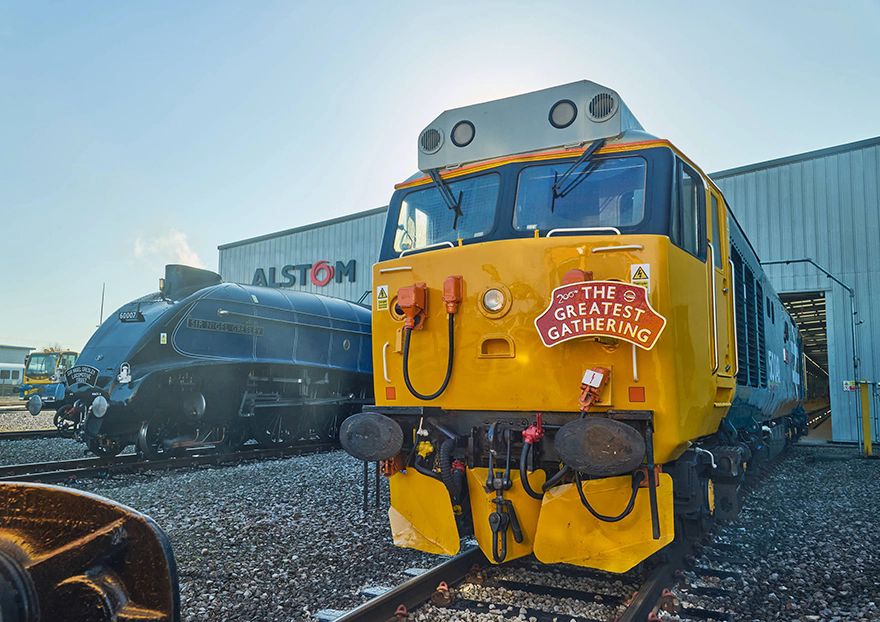 Alstom to host largest-ever gathering of historic locomotives