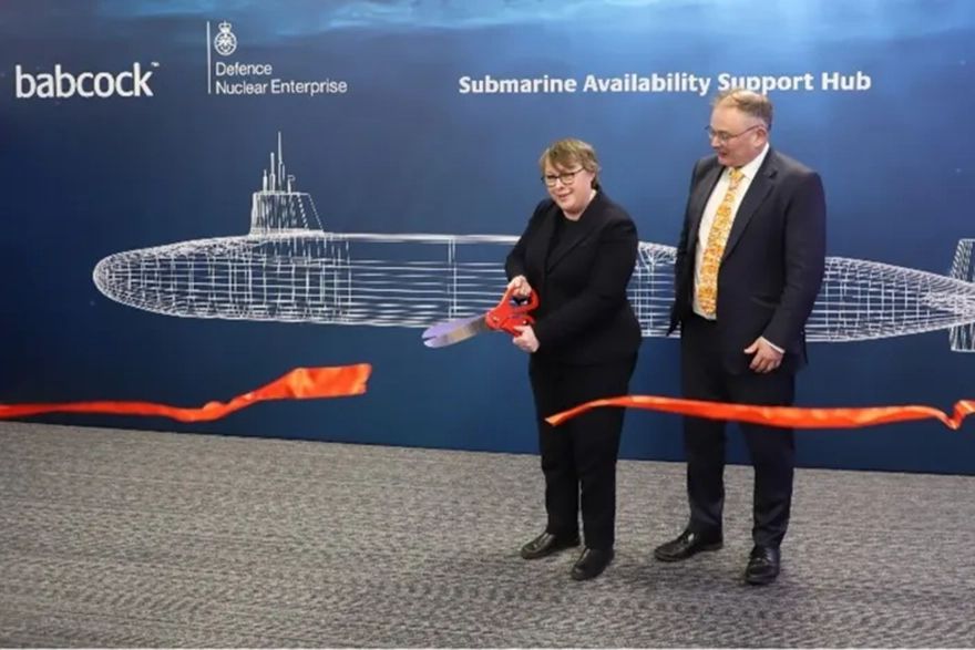 New submarine facility in Bristol opened by Defence Minister