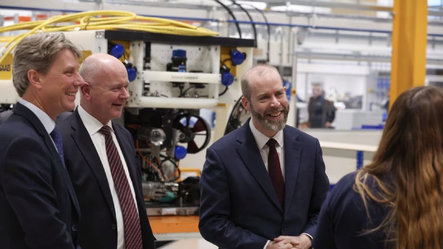 Saab’s advanced UK manufacturing facility opened