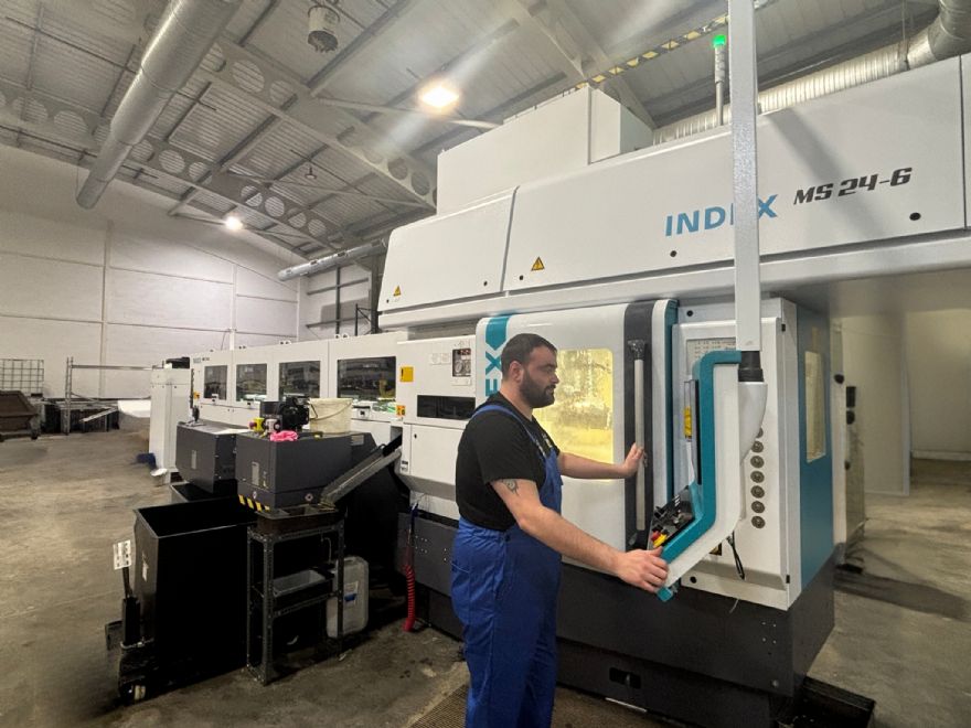 Historic Leeds manufacturer invests in new Index lathe