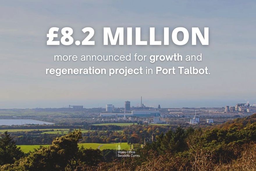 £8 million for Port Talbot growth and regeneration project