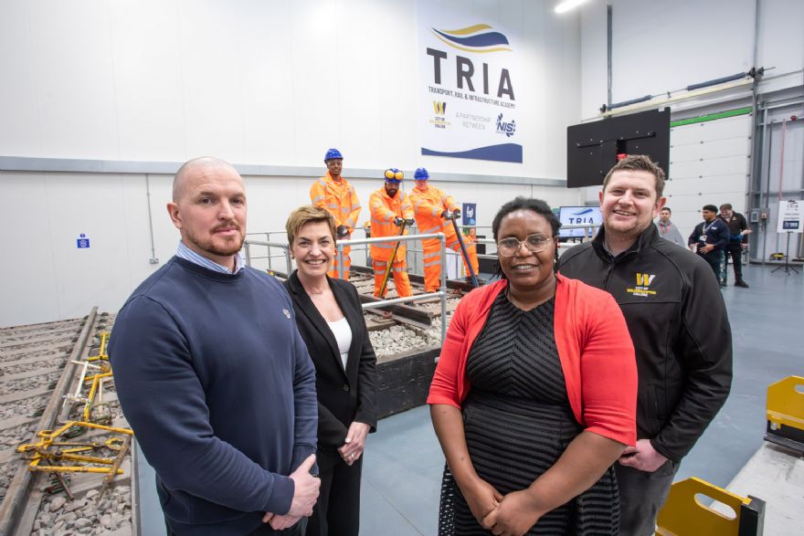 Infrastructure and rail training centre opens in Aston