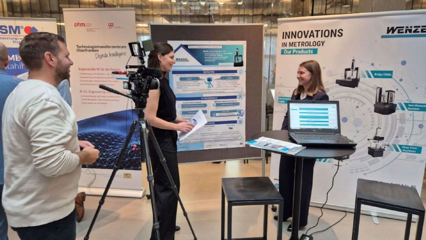 Wenzel introduces its AI-driven chatbox at German event