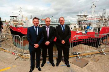 Naming ceremony for new ships