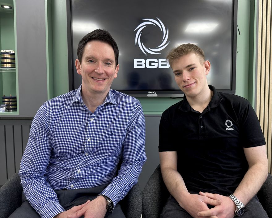 Engineering firm welcomes third generation to its ranks