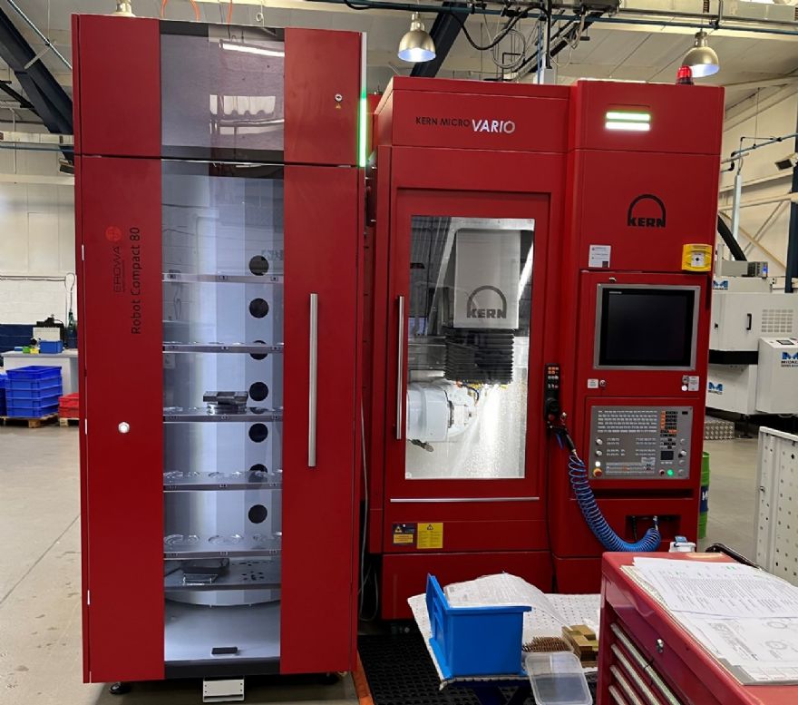Kern automates production at WLR Precision Engineering