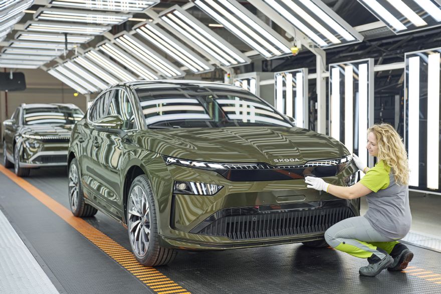 Škoda Auto begins production of the new Enyaq