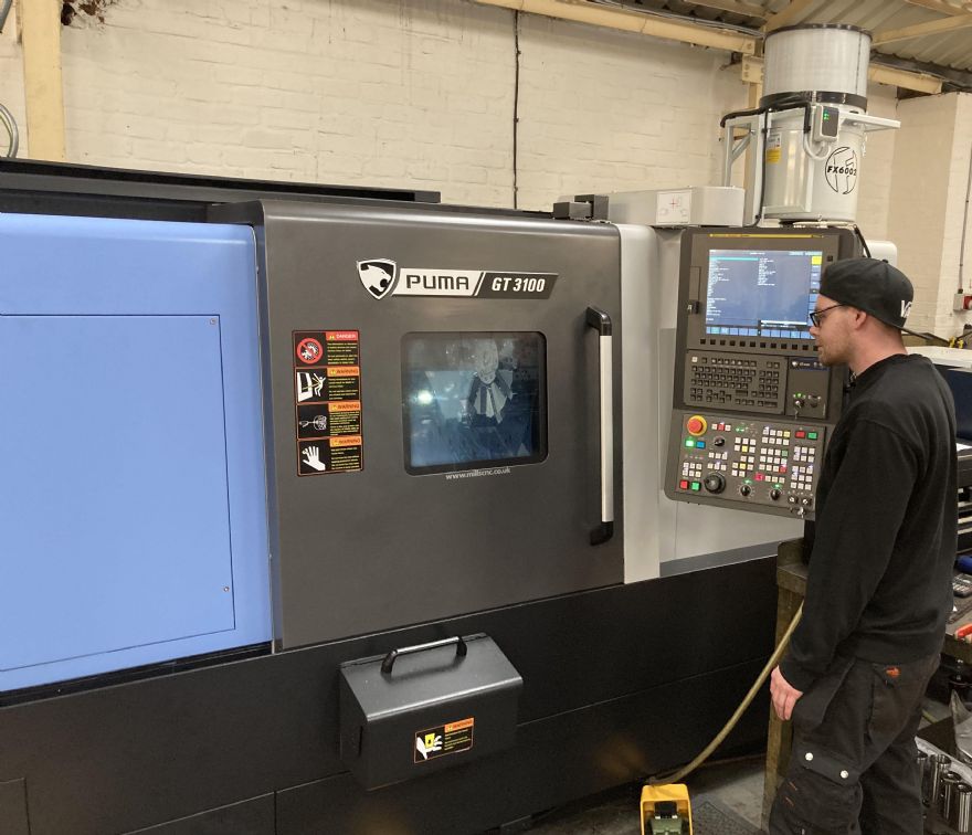 Cranking up the volumes with a new heavy-duty lathe