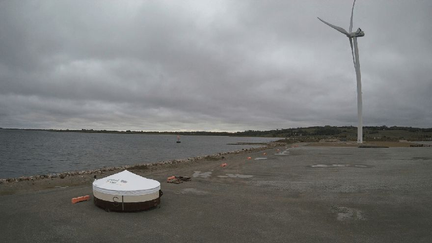 Ørsted to use recyclable tarpaulin for monopile covers